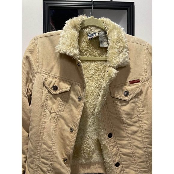 Roxy Jean Fur Lined Corduroy Jacket - Picture 2 of 7